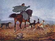 Franz Kruger Ausritt zur Jagd oil painting picture wholesale